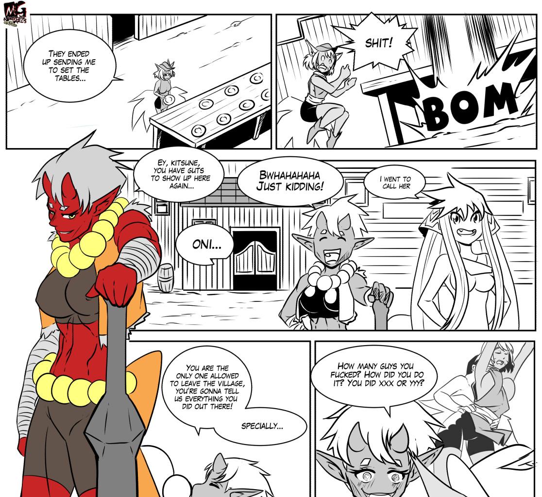 Monster girls on tour - Episode 50, Page 1: Page 050